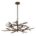 Palisades 12-Light Chandelier in Bark by Breegan Jane