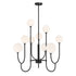 Chester 9-Light Chandelier in Noble Brass