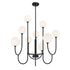 Chester 9-Light Chandelier in Noble Brass