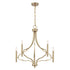 Woodlawn 5-Light Chandelier in Noble Brass