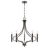 Woodlawn 5-Light Chandelier in Noble Brass