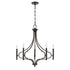 Woodlawn 5-Light Chandelier in Noble Brass
