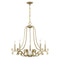 Lombard 5-Light Chandelier in Noble Brass