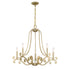 Lombard 5-Light Chandelier in Noble Brass
