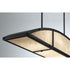 Legacy 4-Light Linear Chandelier in Warm Brass by Breegan Jane