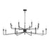 Salem 16-Light Chandelier in Forged Iron