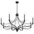 Preserve 8-Light Chandelier in Warm Brass