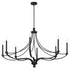 Preserve 8-Light Chandelier in Warm Brass