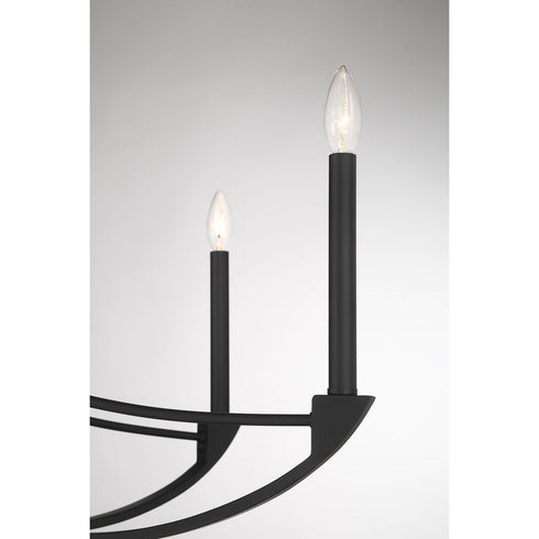 Preserve 8-Light Chandelier in Warm Brass