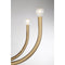Sorrento 8-Light Chandelier in Noble Brass