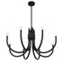 Sorrento 8-Light Chandelier in Noble Brass