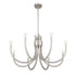 Sorrento 8-Light Chandelier in Noble Brass