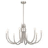 Sorrento 8-Light Chandelier in Noble Brass