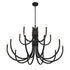 Sorrento 15-Light Chandelier in Noble Brass