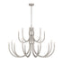 Sorrento 15-Light Chandelier in Noble Brass