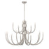 Sorrento 15-Light Chandelier in Noble Brass