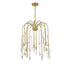 Anholt 6-Light Chandelier in Noble Brass