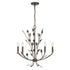 Laska 5-Light Chandelier in Enchanted Bronze by Breegan Jane