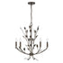 Laska 5-Light Chandelier in Enchanted Bronze by Breegan Jane