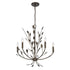 Laska 5-Light Chandelier in Enchanted Bronze by Breegan Jane