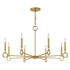 Noah 8-Light Chandelier in Gold Armory by Breegan Jane