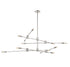 Lyrique 12-Light Chandelier in Warm Brass