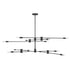 Lyrique 12-Light Chandelier in Warm Brass