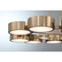 Talamanca 9-Light LED Chandelier in Noble Brass by Breegan Jane