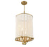 Wynwood 4-Light Chandelier in Warm Brass