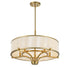 Wynwood 5-Light Chandelier in Warm Brass