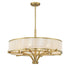 Wynwood 6-Light Chandelier in Warm Brass