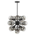 Matisse 16-Light Chandelier in Warm Brass