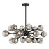 Matisse 18-Light Chandelier in Warm Brass