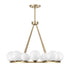 Loudon 16-Light Chandelier in Noble Brass