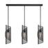 Hillbourne 3-Light Linear Chandelier in Warm Brass