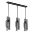 Hillbourne 3-Light Linear Chandelier in Warm Brass