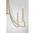 Helen 5-Light Chandelier in Warm Brass