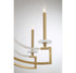 Helen 9-Light Chandelier in Warm Brass