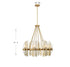 Biltmore 8-Light Chandelier in Warm Brass