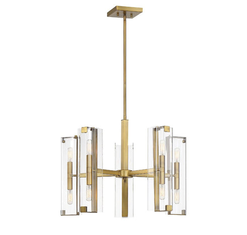 Winfield 10-Light Chandelier in Matte Black