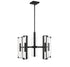 Winfield 10-Light Chandelier in Matte Black