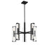 Winfield 10-Light Chandelier in Matte Black