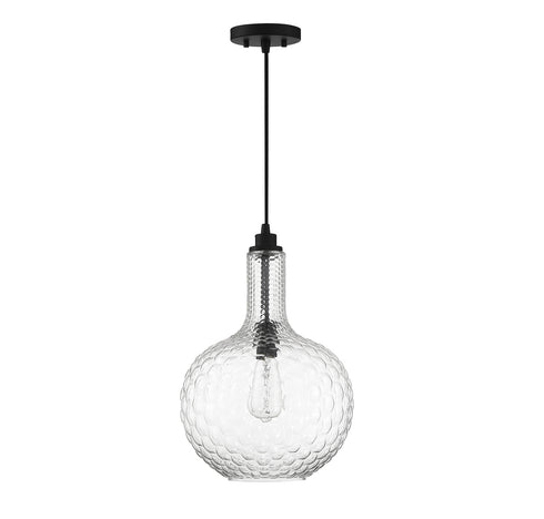 Kantor 1-Light Pendant in Warm Brass