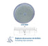 PINA Epoxy Filled Slim LED Pool Bulb, PAR56 Replacement, Full or Half Fill, 12V, IP68