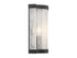 Parkside 1-Light Wall Sconce in Matte Black