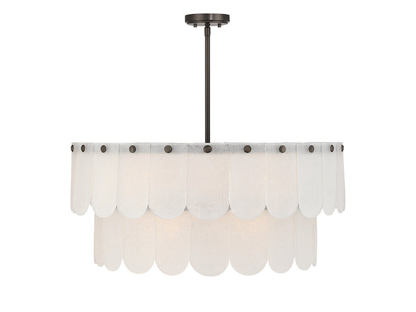 Ashton 10-Light Pendant in Mediterranean Bronze