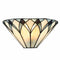 Bevagna Tiffany style stained glass wall sconce