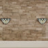 Bevagna Tiffany Style Stained Glass Wall Sconce, 1-Light