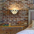 Bevagna Tiffany Style Stained Glass Wall Sconce, 1-Light