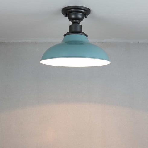 Piaggio Farmhouse Ceiling Light Semi Flush Ceiling Lighting 1-Light